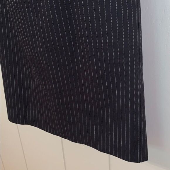 Nanette Lepore black pinstriped pencil ski… - Picture 3 of 9